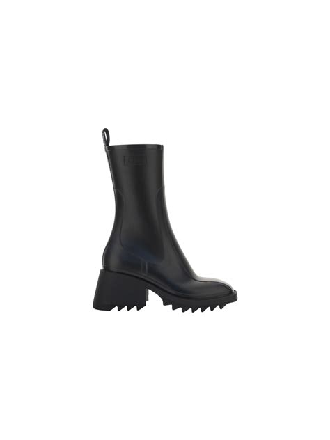 chloe boots black